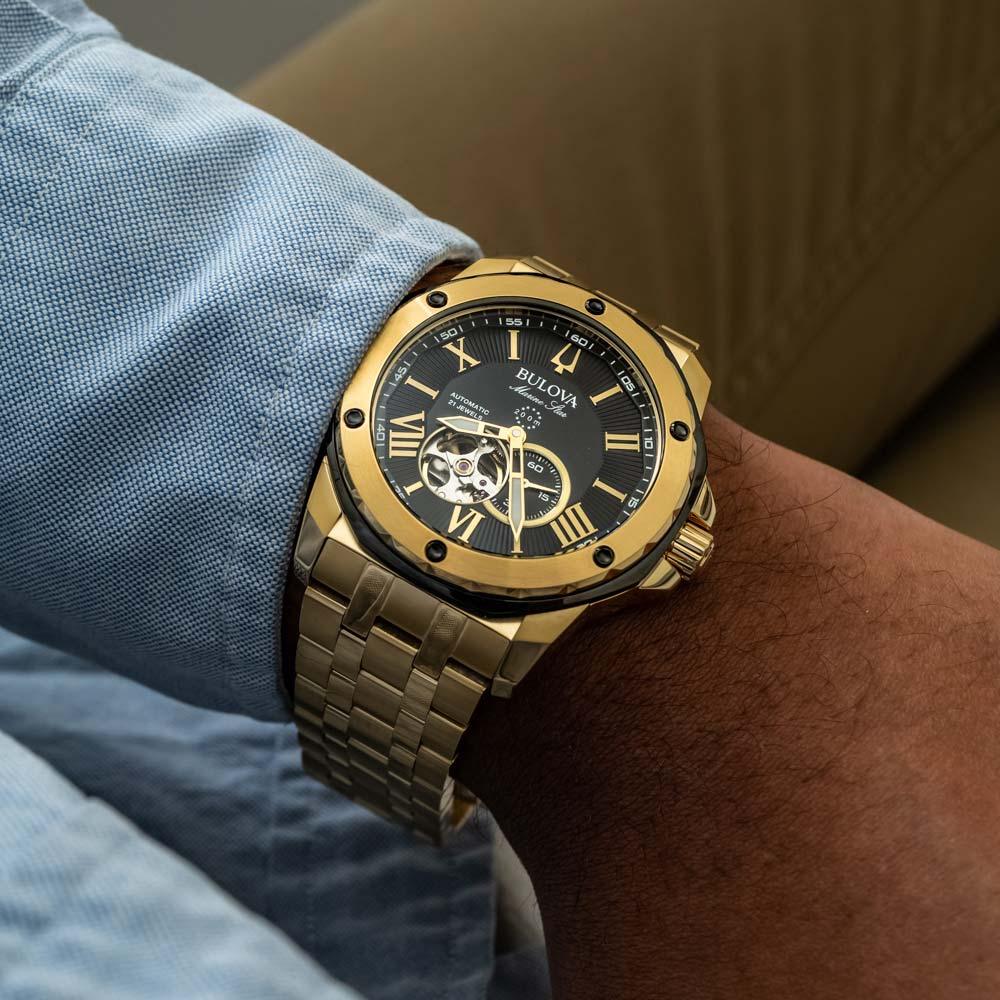 BULOVA 98A273 MARINE STAR AUTOMATIC