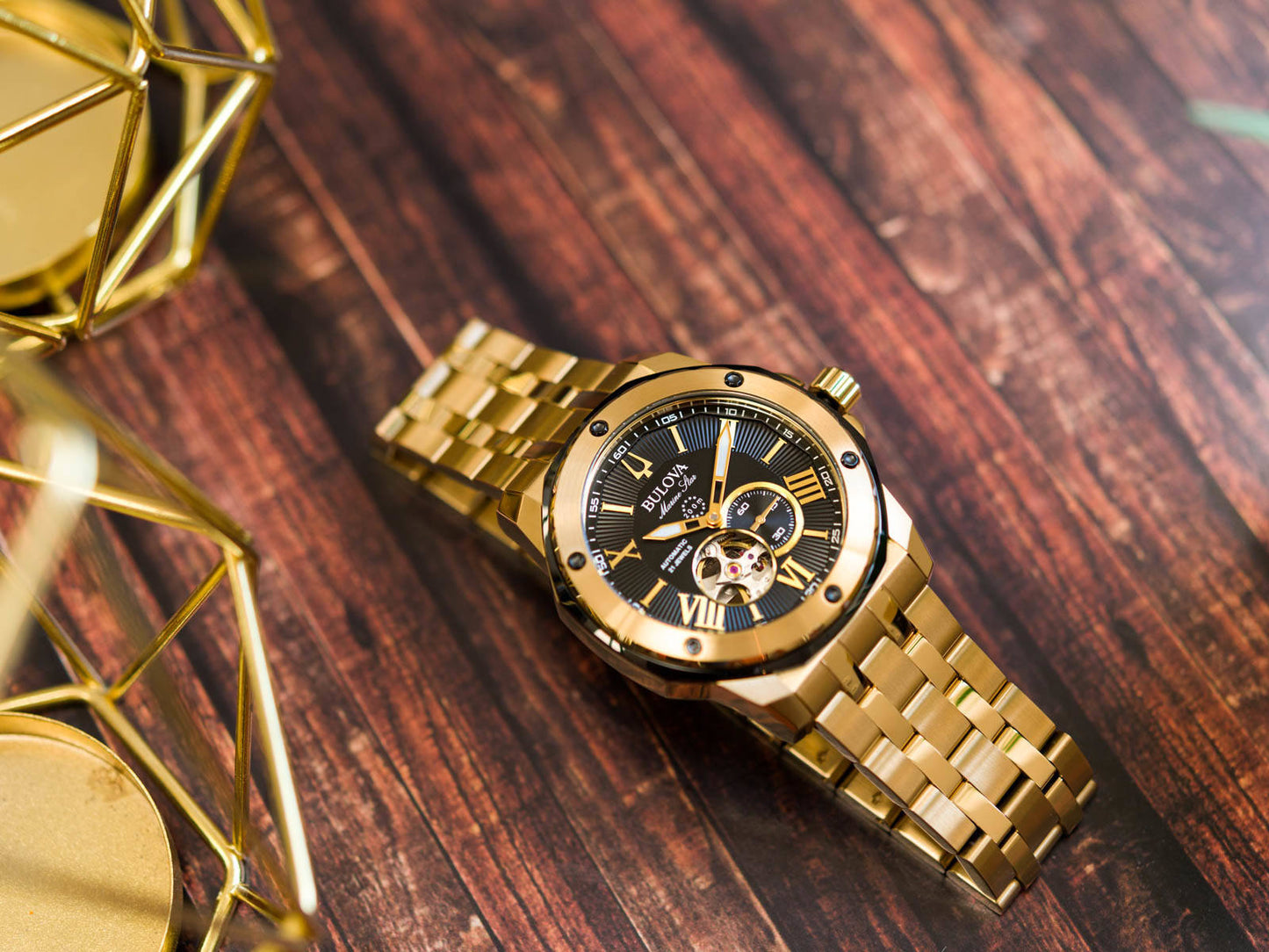 BULOVA 98A273 MARINE STAR AUTOMATIC