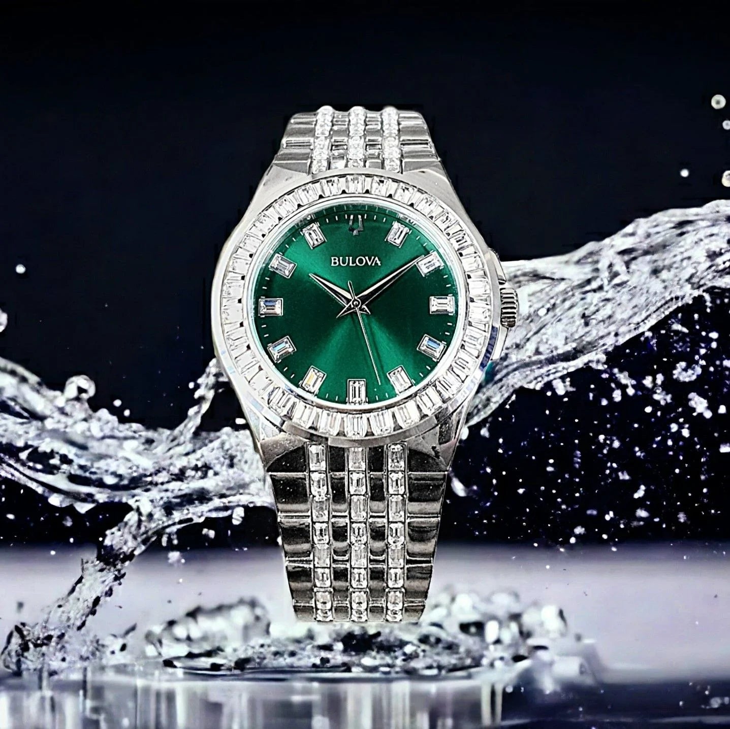 BULOVA 96A253 CRISTAL PHANTOM
