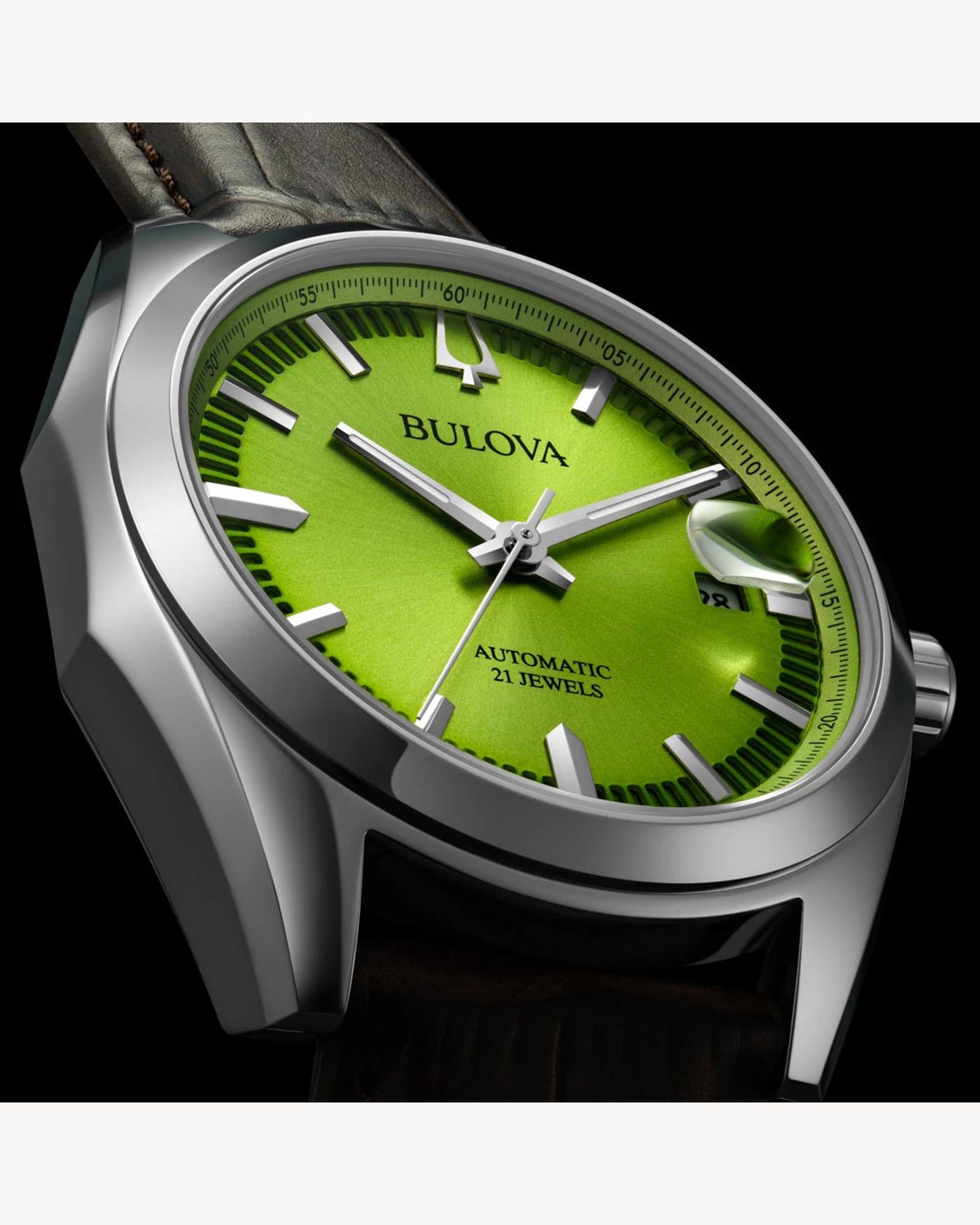 BULOVA TOPOGRAFO SURVEYOR 96B427 AUTOMATIC