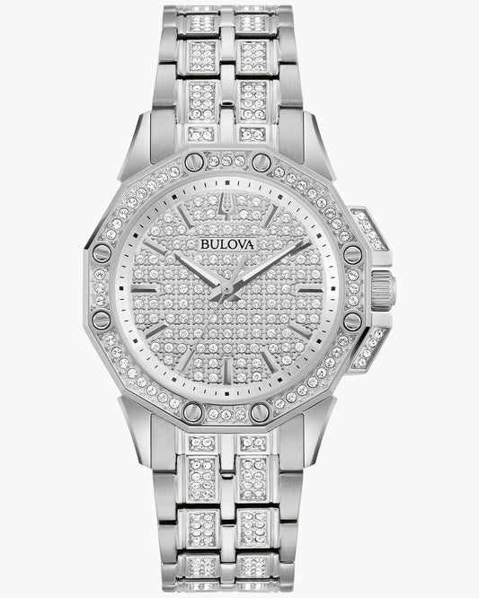 BULOVA OCTAVA CRISTAL 96L305 DAMA