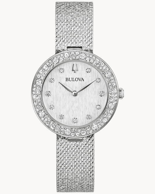 BULOVA CRISTAL 96L329 LADIES
