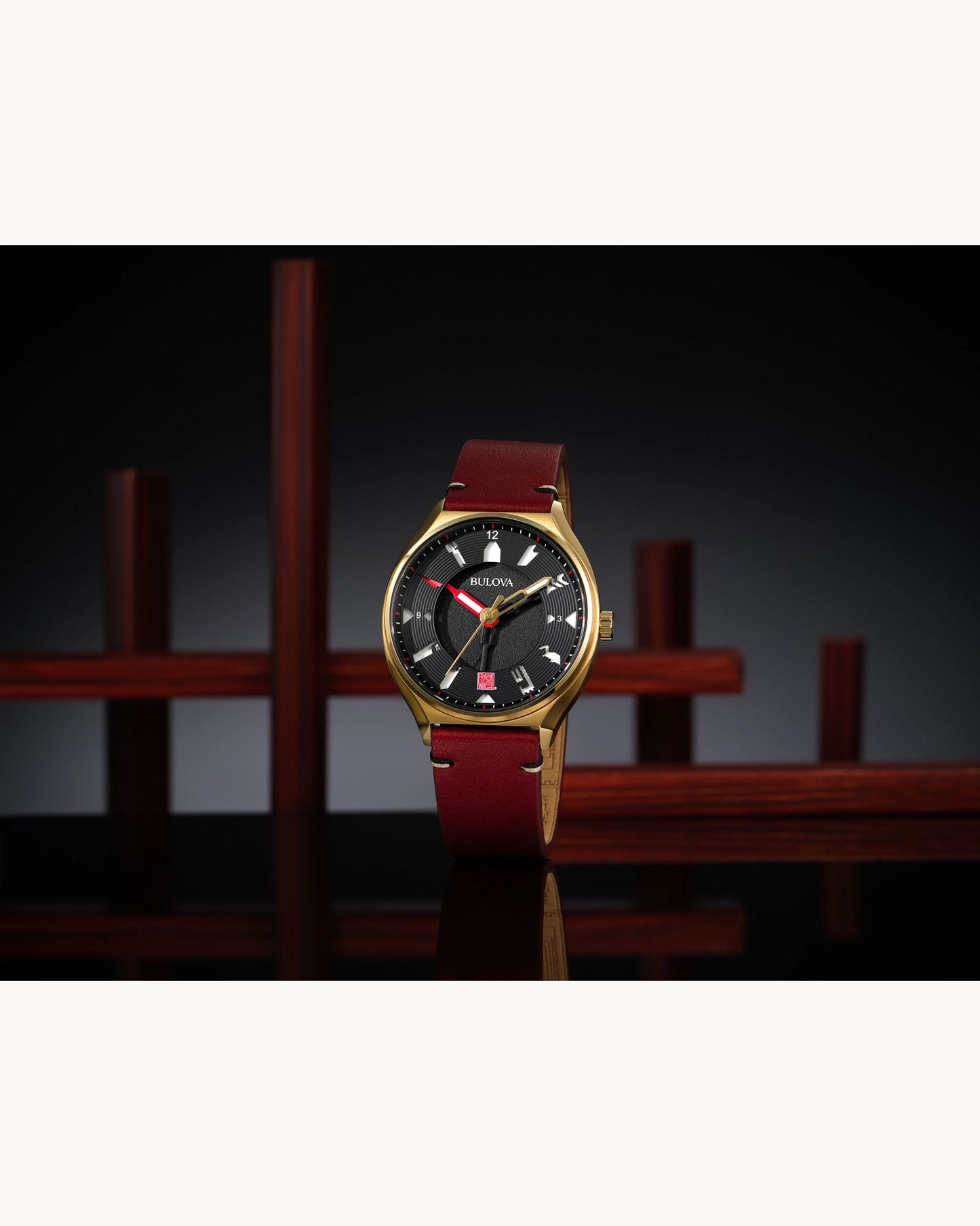 BULOVA FRANK LLOYD AUTOMATIC 97A192 LIMITED EDITION