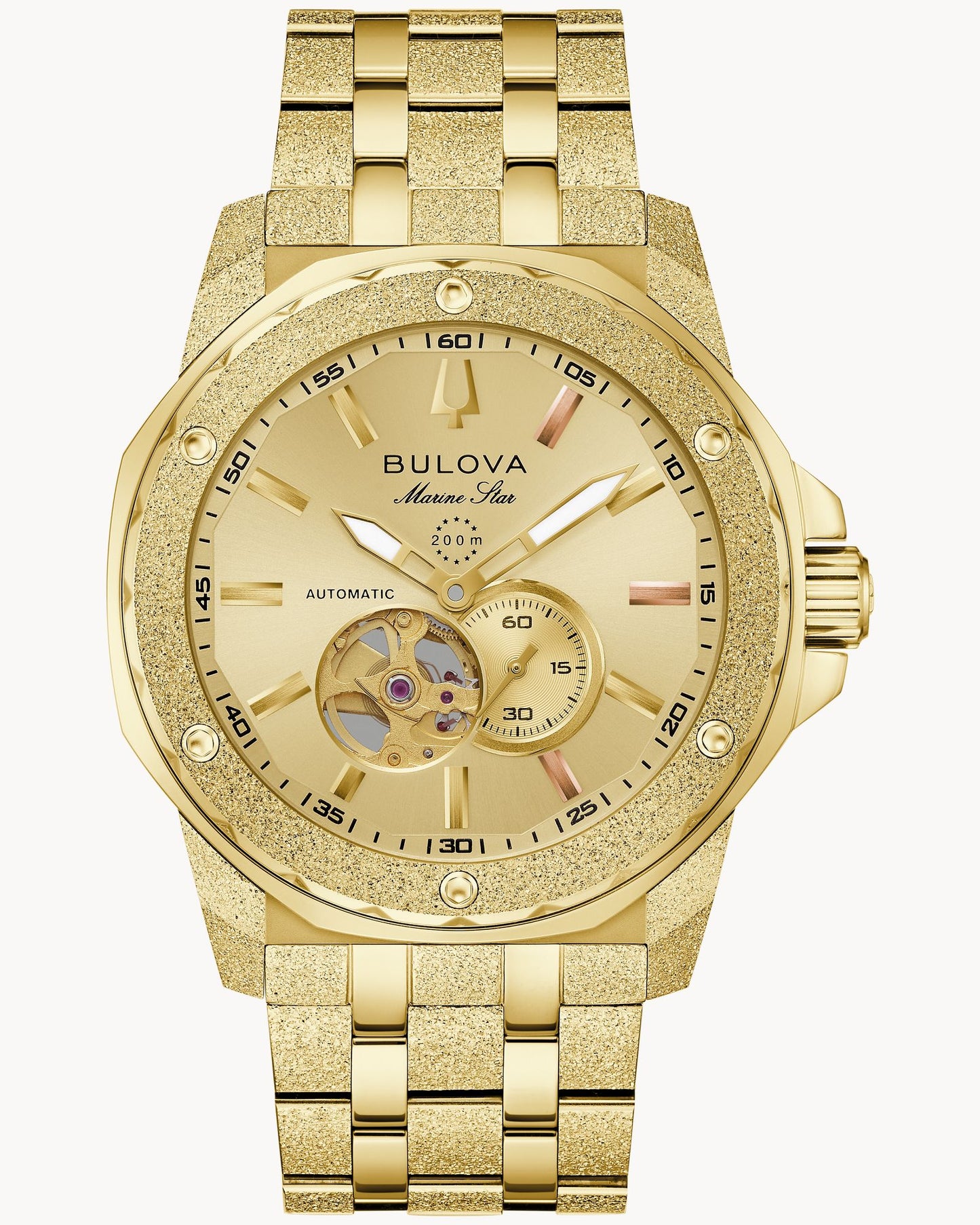 BULOVA MARINE STAR MARC ANTHONY 97A200 LIMITED EDITION AUTOMATIC