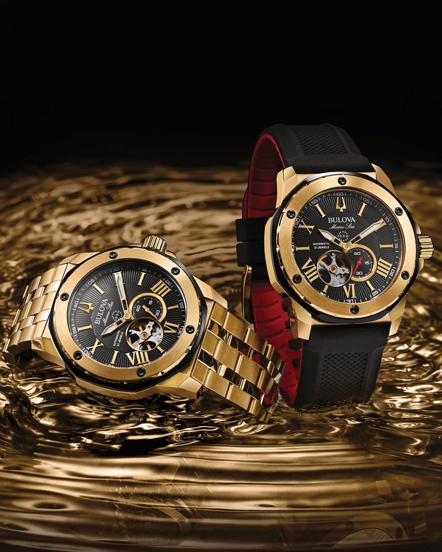 BULOVA MARINE STAR 98A272 AUTOMATIC