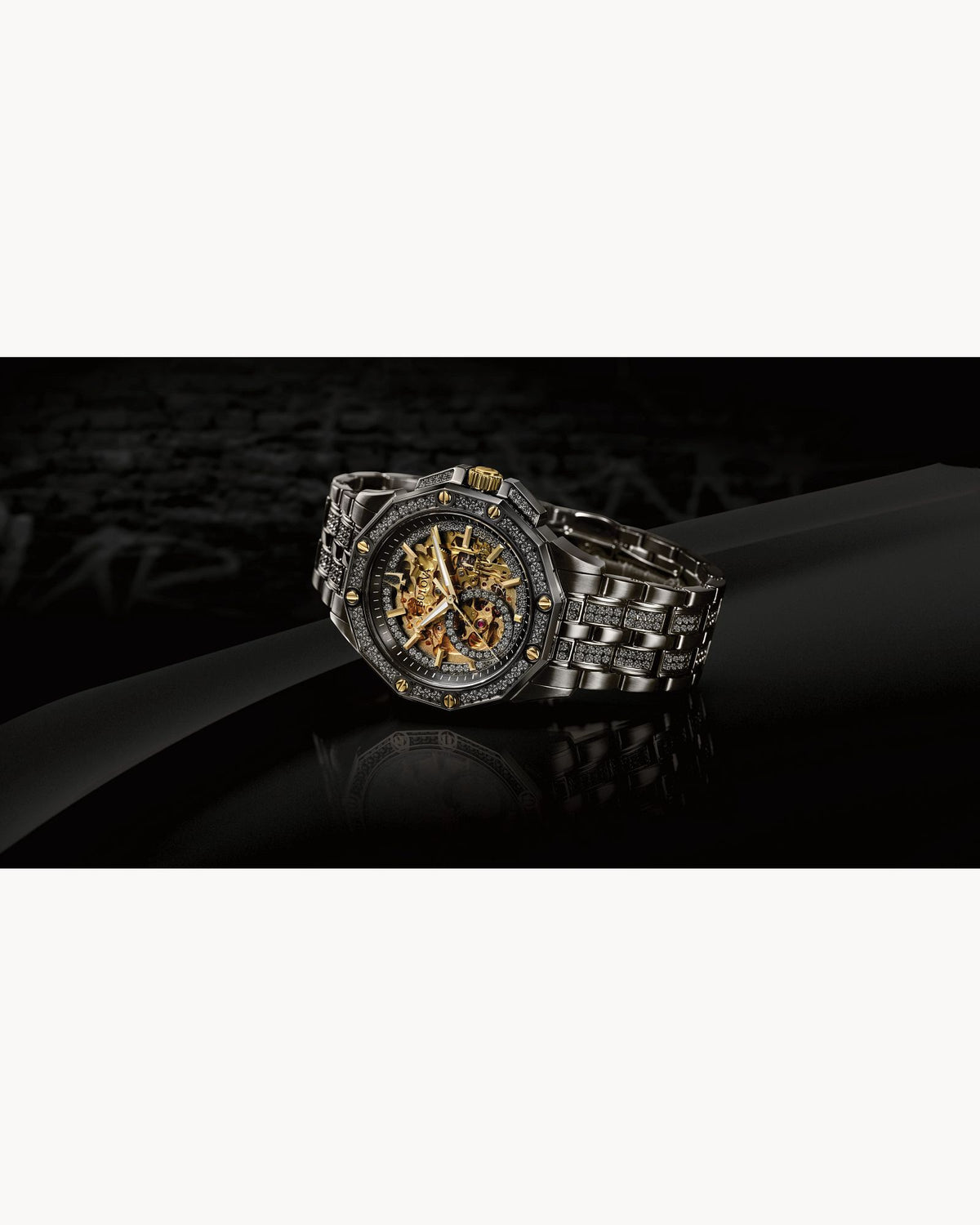 BULOVA CRISTAL OCTAVA 98A293 AUTOMATIC
