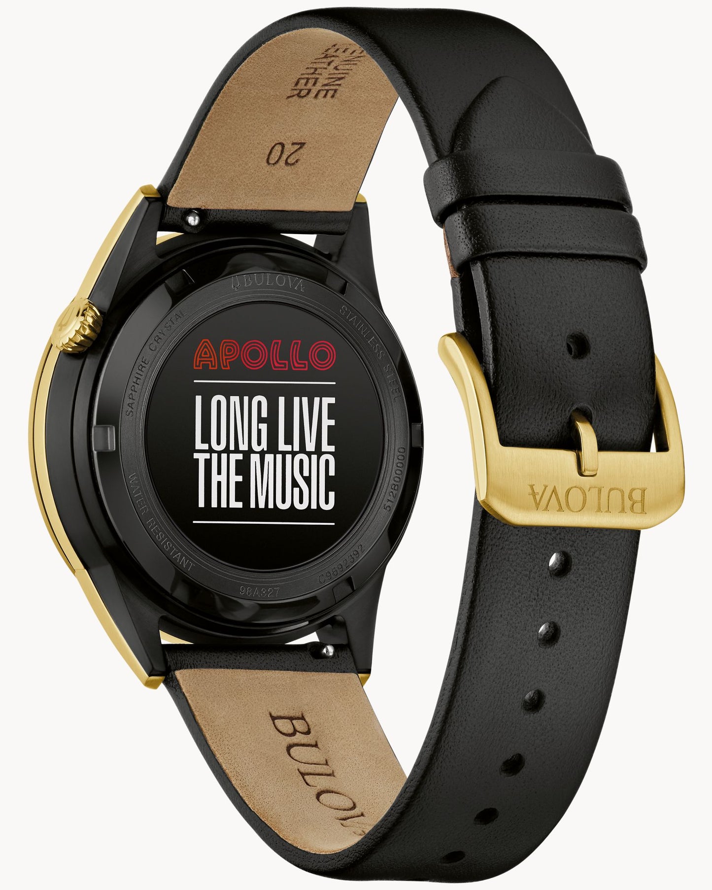BULOVA APOLO AUTOMATIC 98A327 APOLLO THEATHER