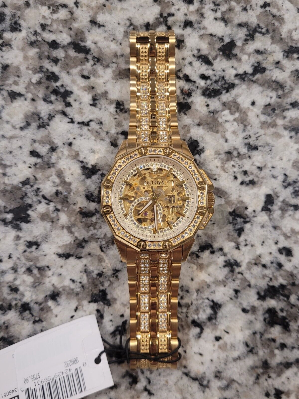BULOVA 98A292 CRISTAL OCTAVA AUTOMATIC
