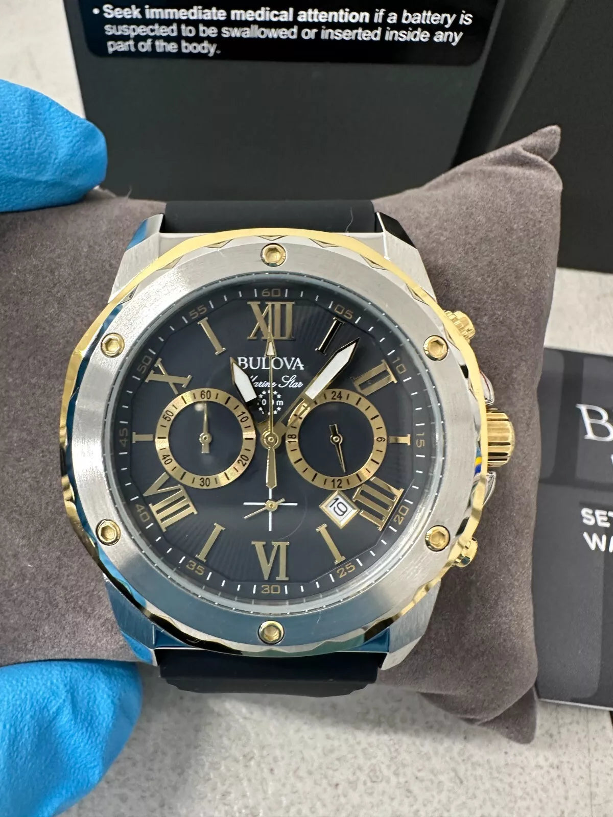 BULOVA 98B277 MARINE STAR