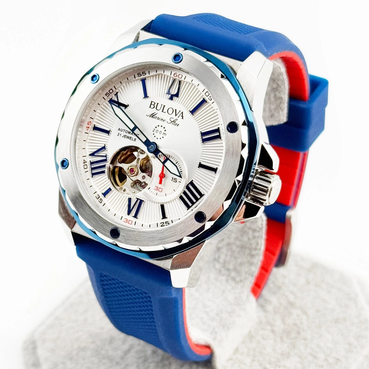 BULOVA 98A225 MARINE STAR AUTOMATIC