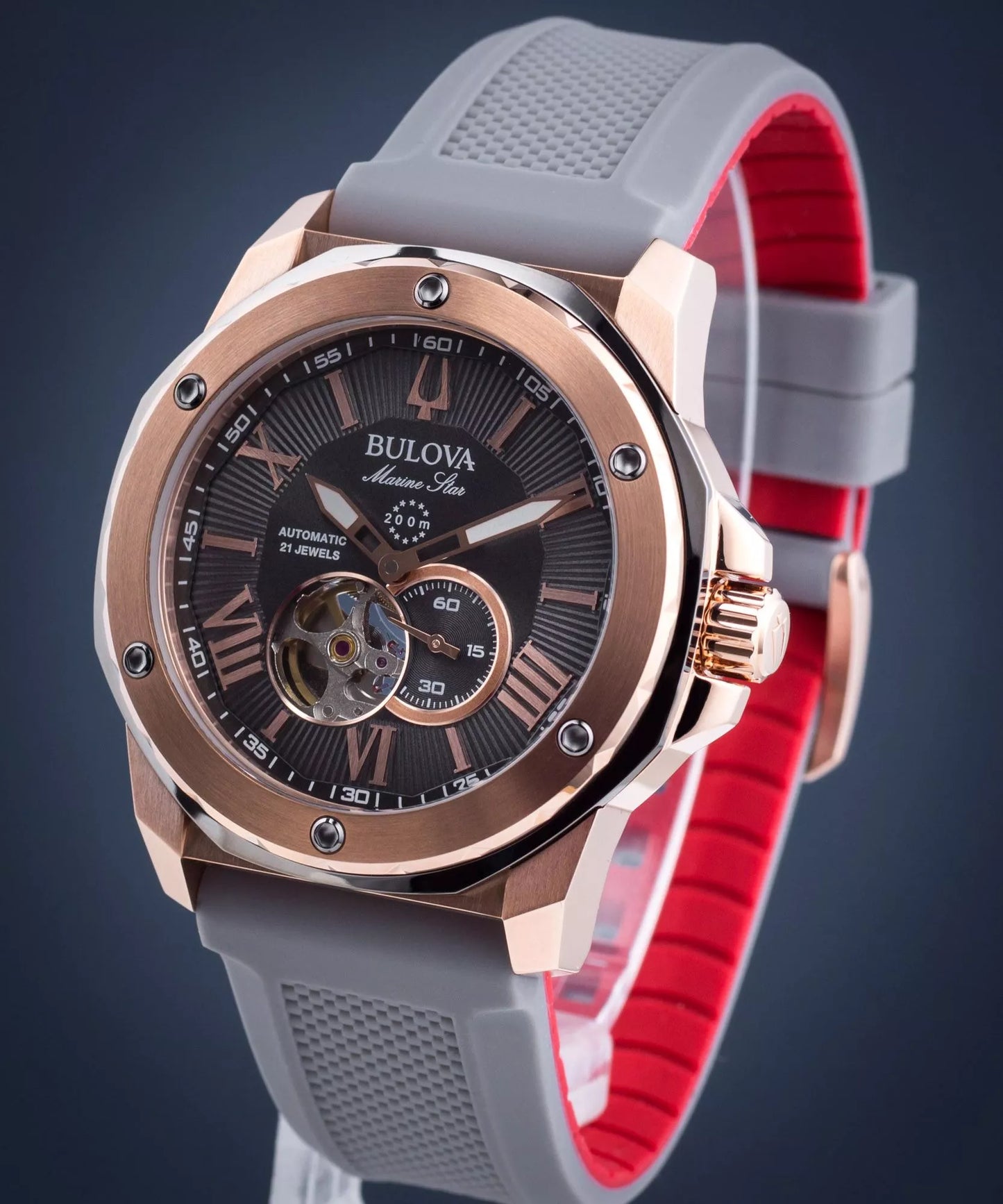BULOVA MARINE STAR 98A228 AUTOMATIC