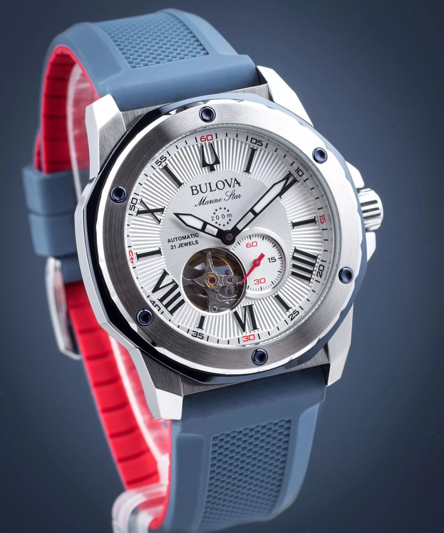 BULOVA 98A225 MARINE STAR AUTOMATIC