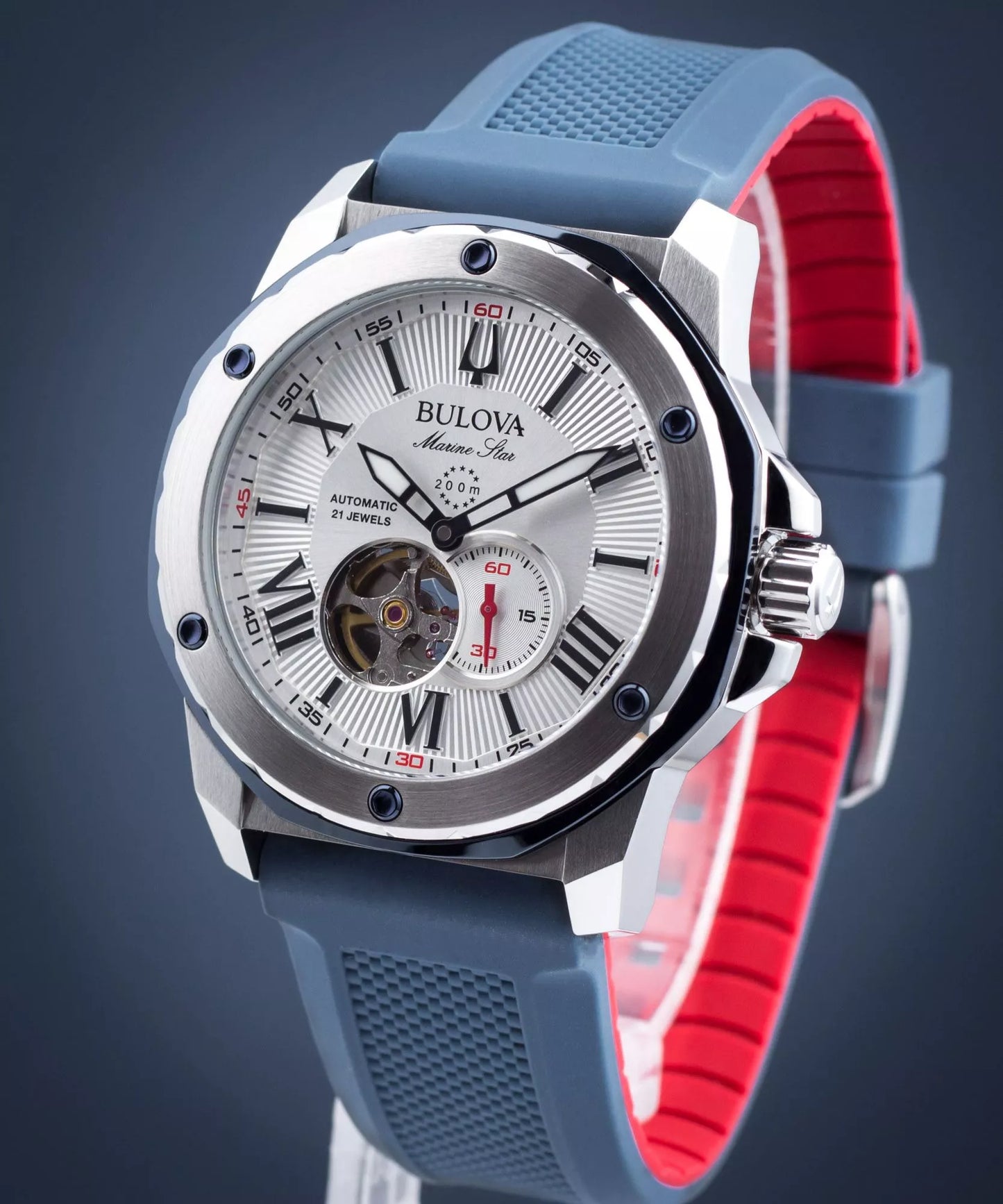 BULOVA 98A225 MARINE STAR AUTOMATIC